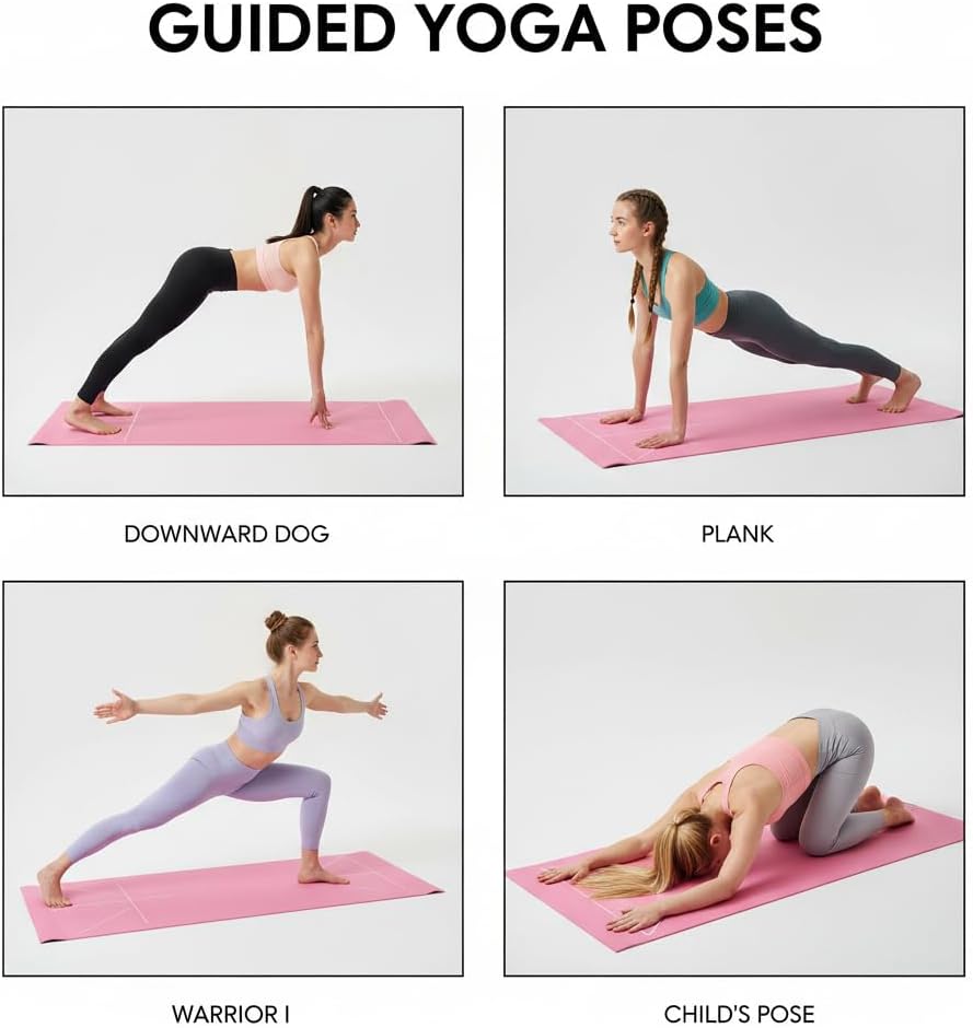 Foldable Portable Yoga Mat – Non-Slip Fitness & Exercise Mat for Home, Gym, or Outdoor Training – Multiple Thickness Options